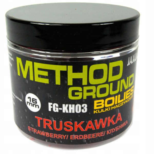 KULKI PROTEIN HACZYKOW 16mm method JAXON truskawka - obrazek 3