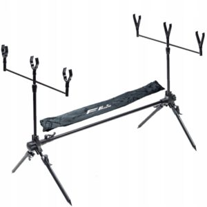STANOWISKO KARPIOWE rod pod na 3 WĘDKI STOJAK FL
