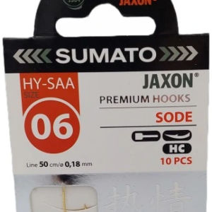 HACZYKI Z PRZYPONAMI SUMATO jaxon SODE 6 ZŁOTE