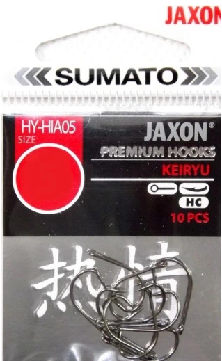 Haczyki SUMATO KEIRYU Nr.4 Jaxon 10szt Z OCZKIEM