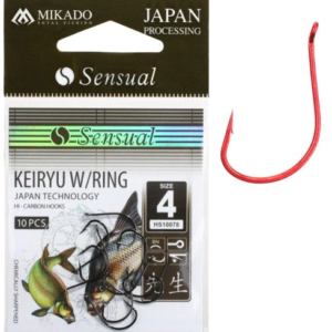 Haczyki Mikado Sensual Keiryu nr.6 Red Kanapka