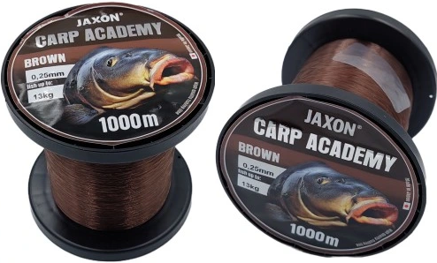 Żyłka Jaxon ACADEMY CARP BROWN 0,27 mm x 1000 m