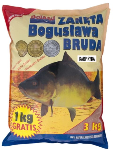 Zanęta Boland popularna 3kg. karp ryba